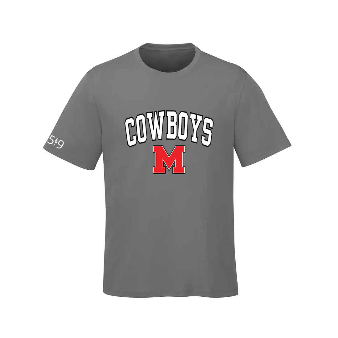 COWBOYS VARSITY ATHLETIC TEE (MENS)