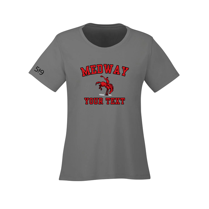 MEDWAY CUSTOMIZABLE ATHLETIC TEE (WOMENS)