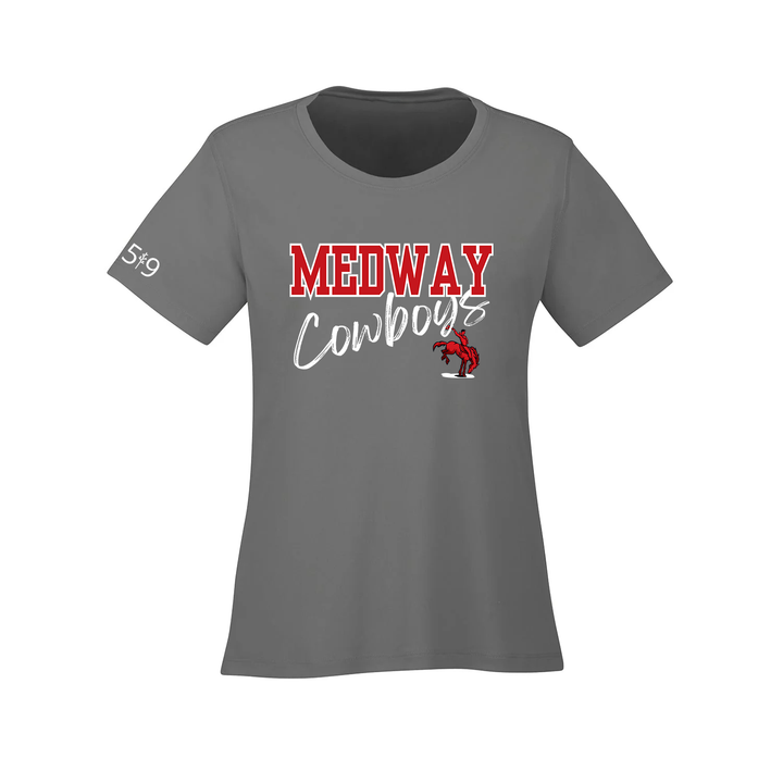 COWBOYS SIGNATURE ATHLETIC TEE (WOMENS)