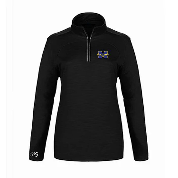 MONTCALM EMBROIDERED PREMIUM ATHLETIC 1/4 ZIP (WOMENS)