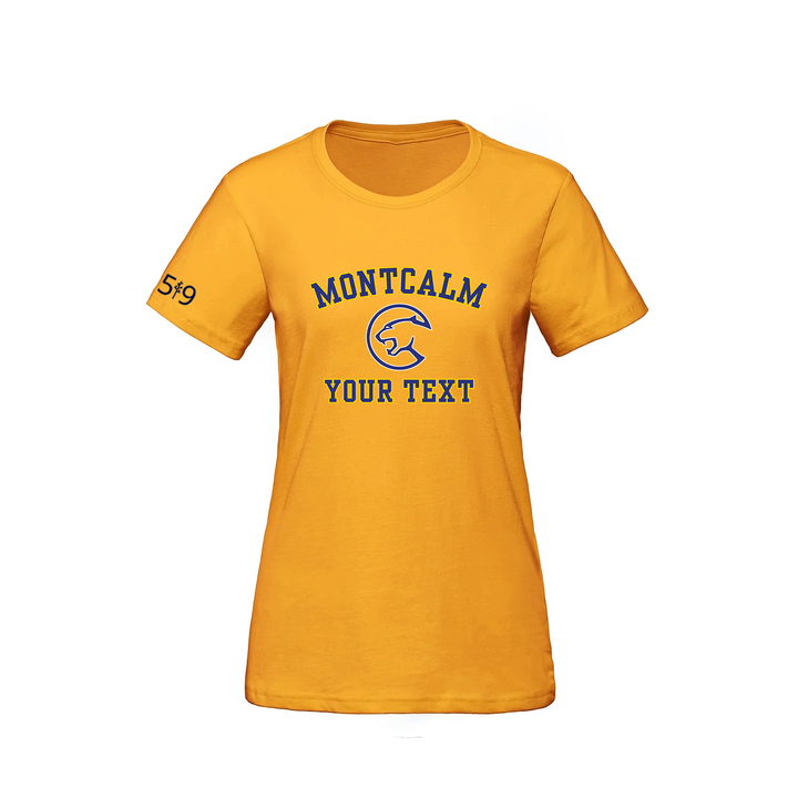 MONTCALM CUSTOMIZABLE TEE (WOMENS)
