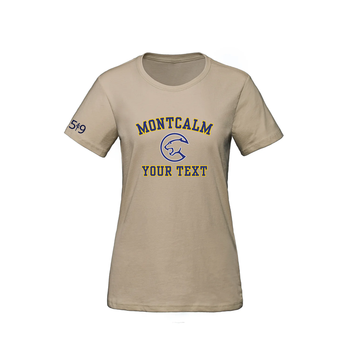 MONTCALM CUSTOMIZABLE TEE (WOMENS)