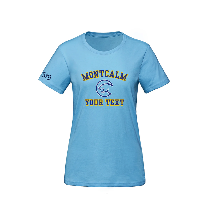 MONTCALM CUSTOMIZABLE TEE (WOMENS)