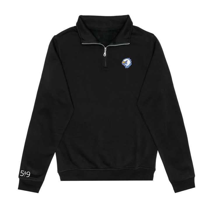 MADELINE HARDY EMBROIDERED 1/4 ZIP (UNISEX)