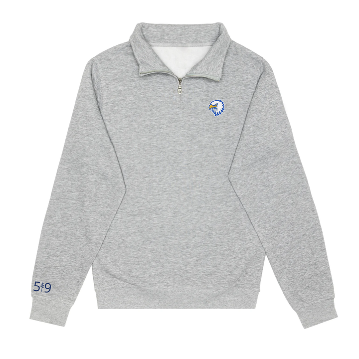 MADELINE HARDY EMBROIDERED 1/4 ZIP (UNISEX)