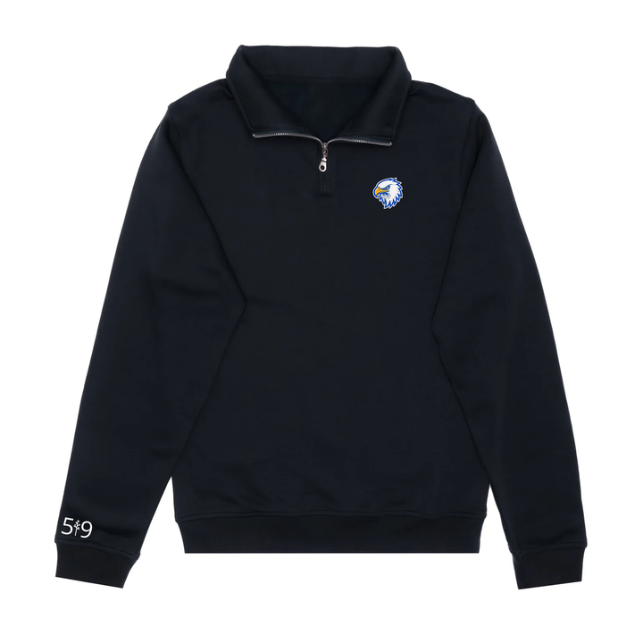 MADELINE HARDY EMBROIDERED 1/4 ZIP (UNISEX)