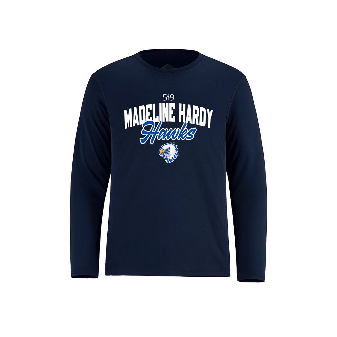 MADELINE HARDY HAWKS ATHLETIC LONG SLEEVE (UNISEX)