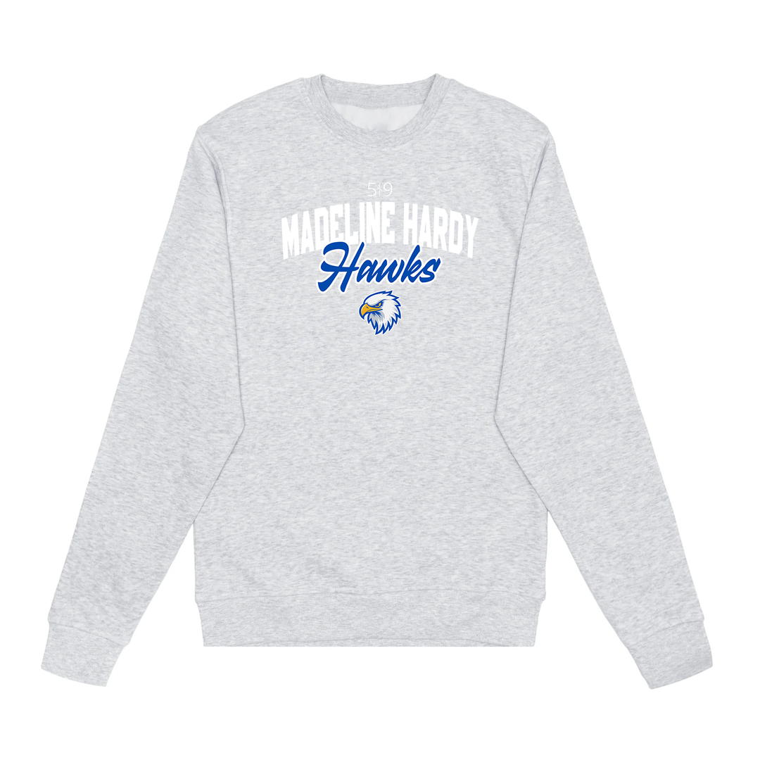 MADELINE HARDY HAWKS CREW (UNISEX)