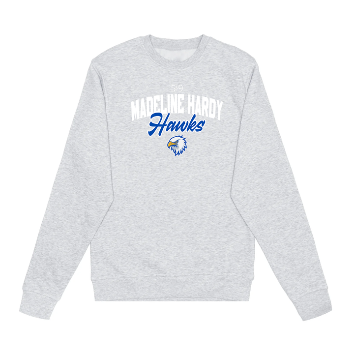 MADELINE HARDY HAWKS CREW (UNISEX)