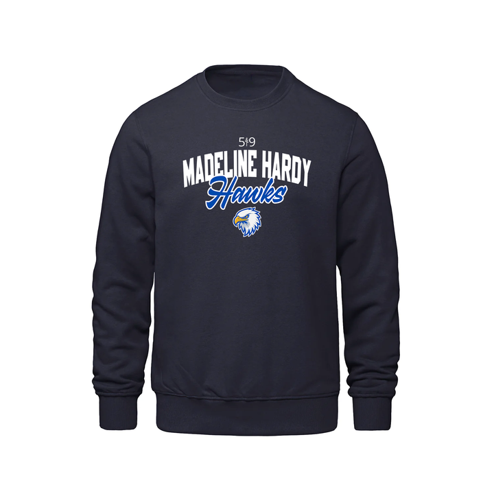 MADELINE HARDY HAWKS CREW (UNISEX)
