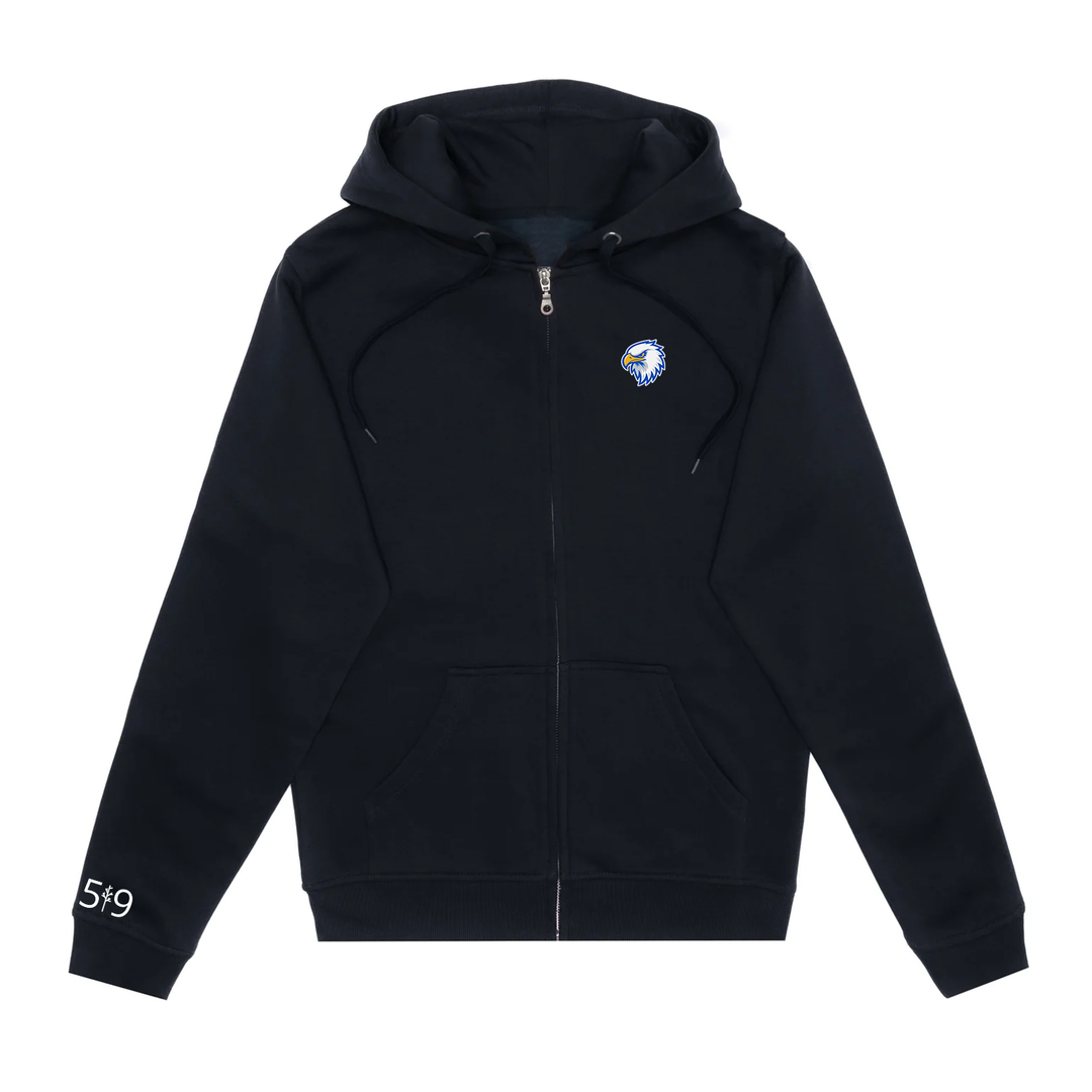 MADELINE HARDY EMBROIDERED ZIP-UP (YOUTH)