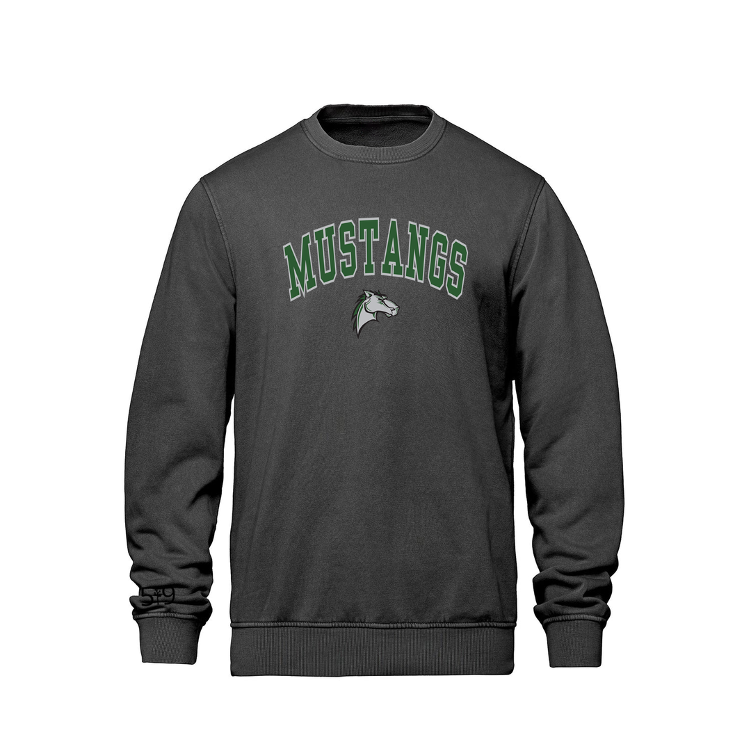 MUSTANGS VARSITY RETRO CREW (UNISEX)