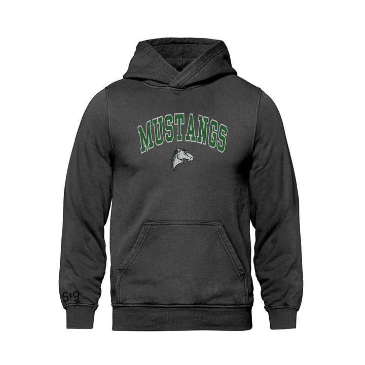 MUSTANGS VARSITY RETRO HOODIE (UNISEX)