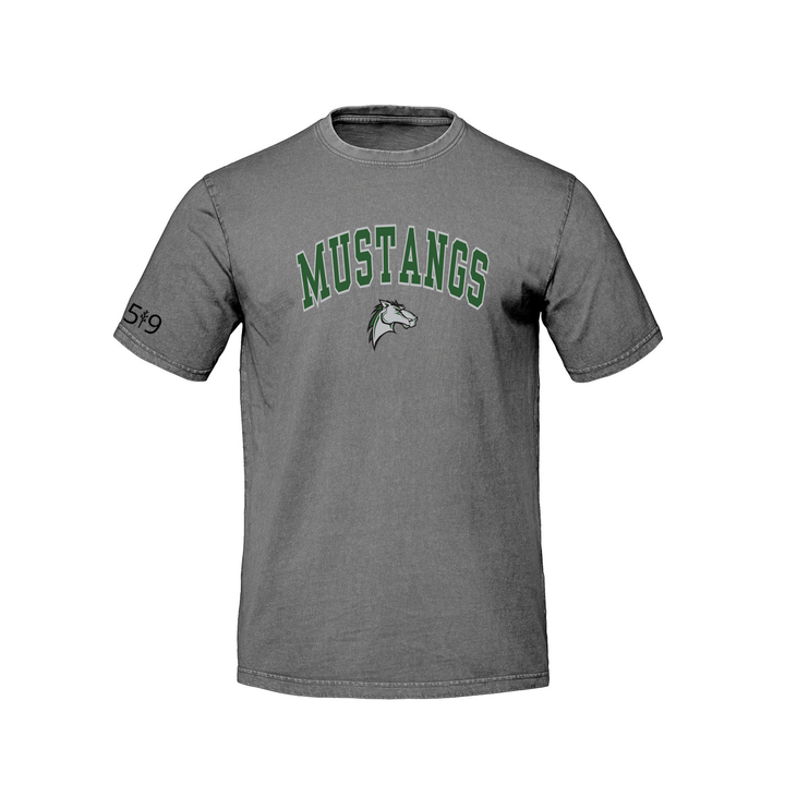 MUSTANGS VARSITY RETRO TEE (UNISEX)