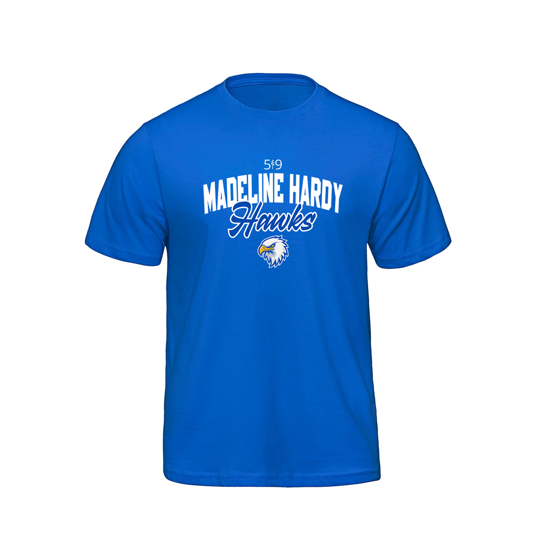 MADELINE HARDY HAWKS TEE (MENS)