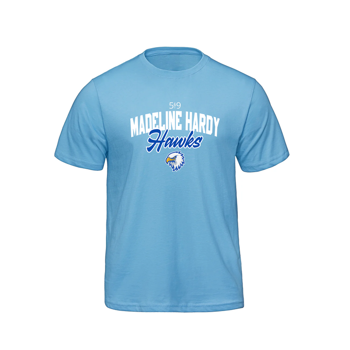 MADELINE HARDY HAWKS TEE (MENS)