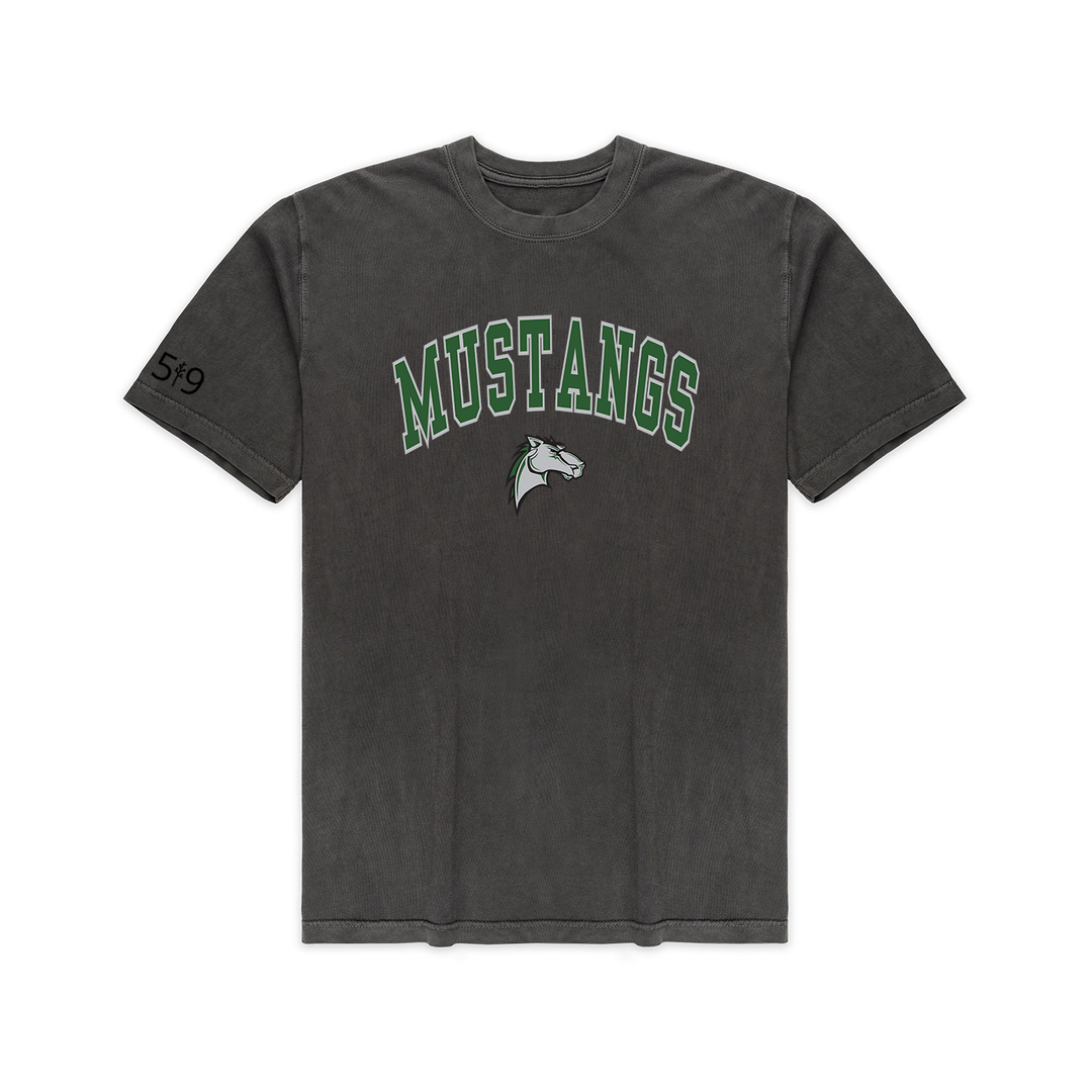 MUSTANGS VARSITY VINTAGE TEE (UNISEX)