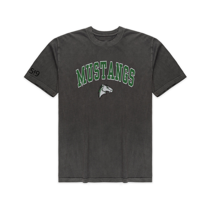 MUSTANGS VARSITY VINTAGE TEE (UNISEX)