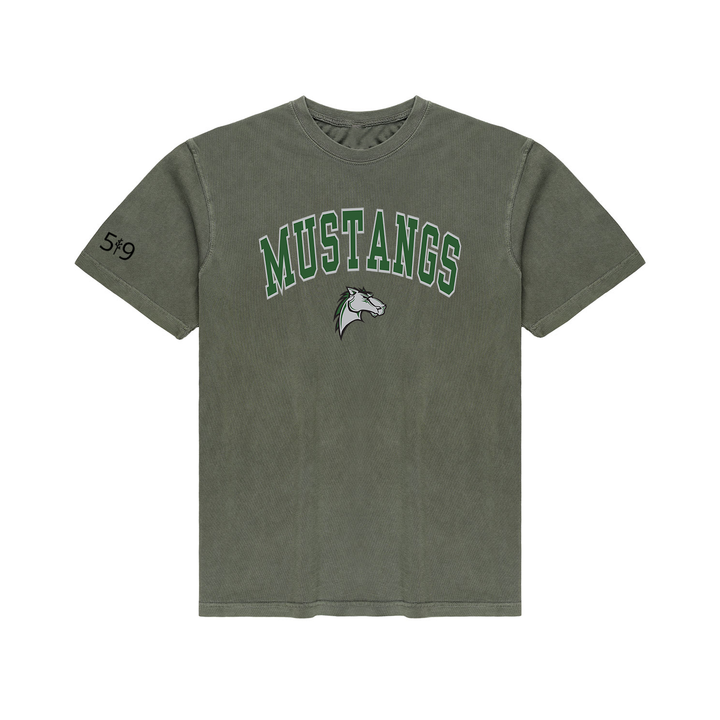 MUSTANGS VARSITY VINTAGE TEE (UNISEX)