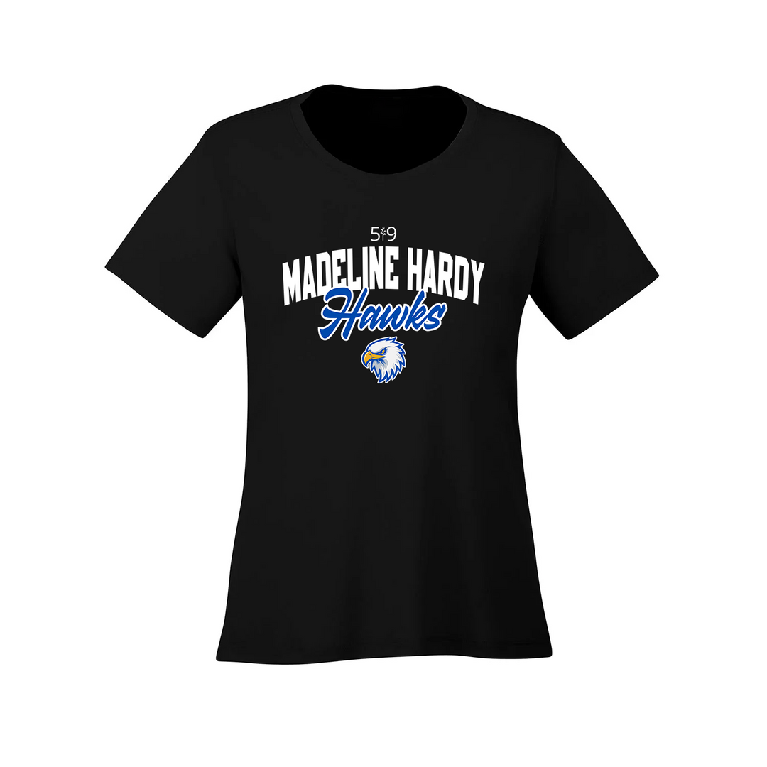 MADELINE HARDY HAWKS ATHLETIC TEE (WOMENS)
