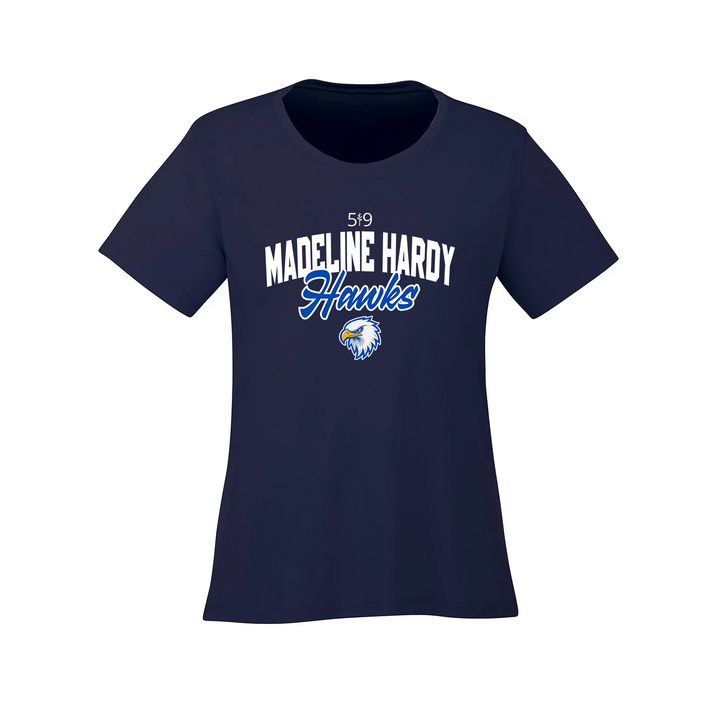 MADELINE HARDY HAWKS ATHLETIC TEE (WOMENS)
