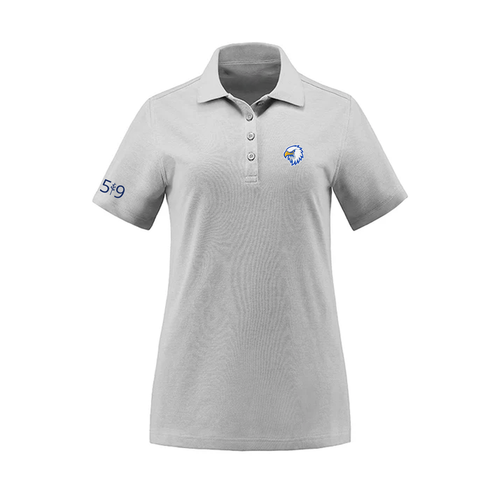 MADELINE HARDY EMBROIDERED PIQUE POLO (WOMENS)