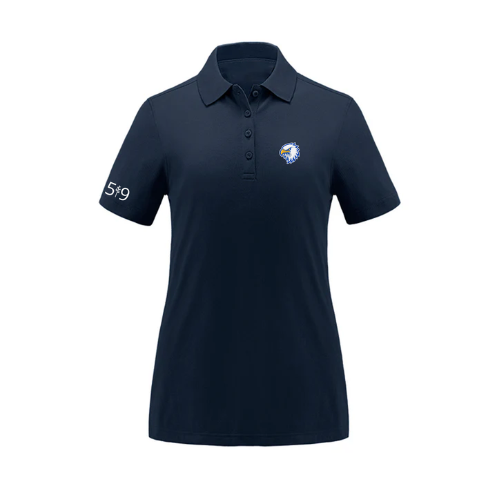 MADELINE HARDY EMBROIDERED PIQUE POLO (WOMENS)