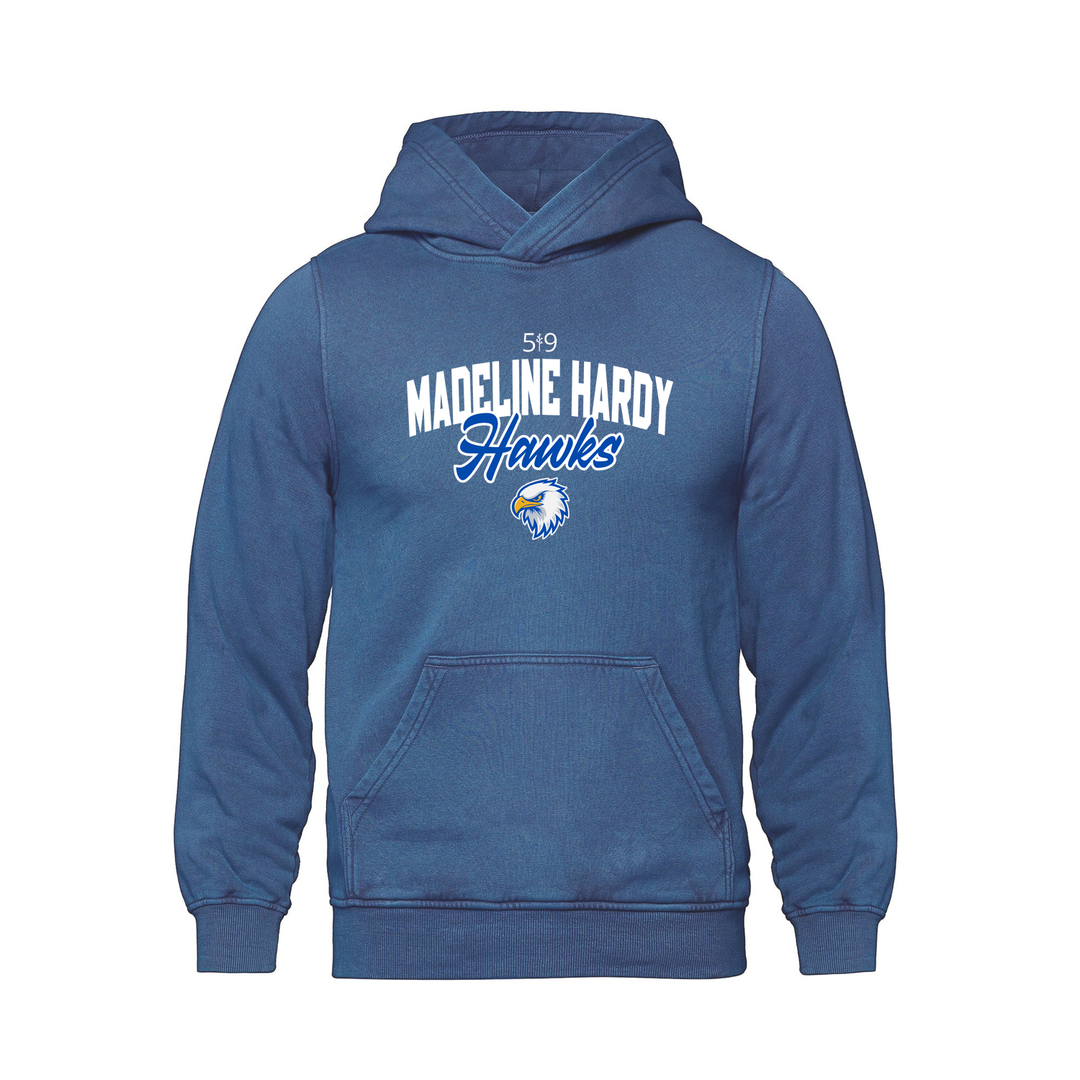 MADELINE HARDY HAWKS RETRO HOODIE (UNISEX)