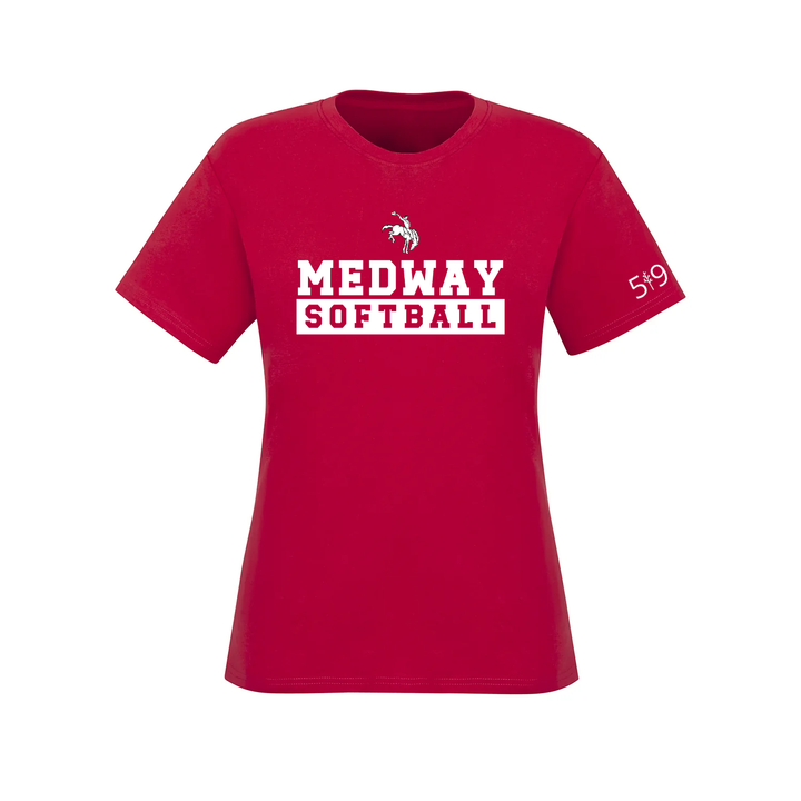 MEDWAY SOFTBALL TEE (WOMENS)