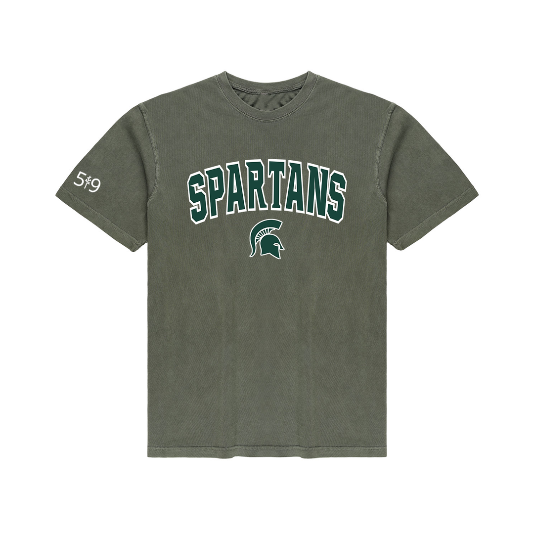 SPARTANS VARSITY VINTAGE TEE (UNISEX)