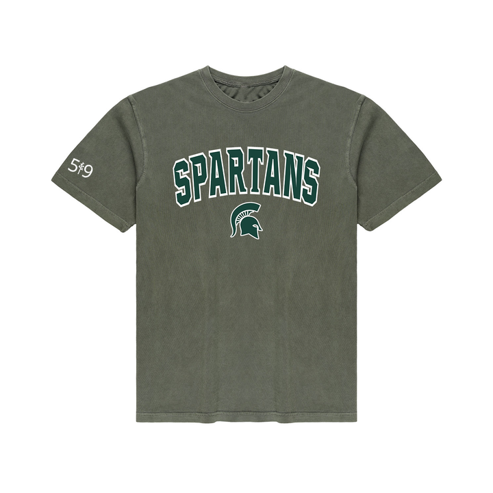 SPARTANS VARSITY VINTAGE TEE (UNISEX)