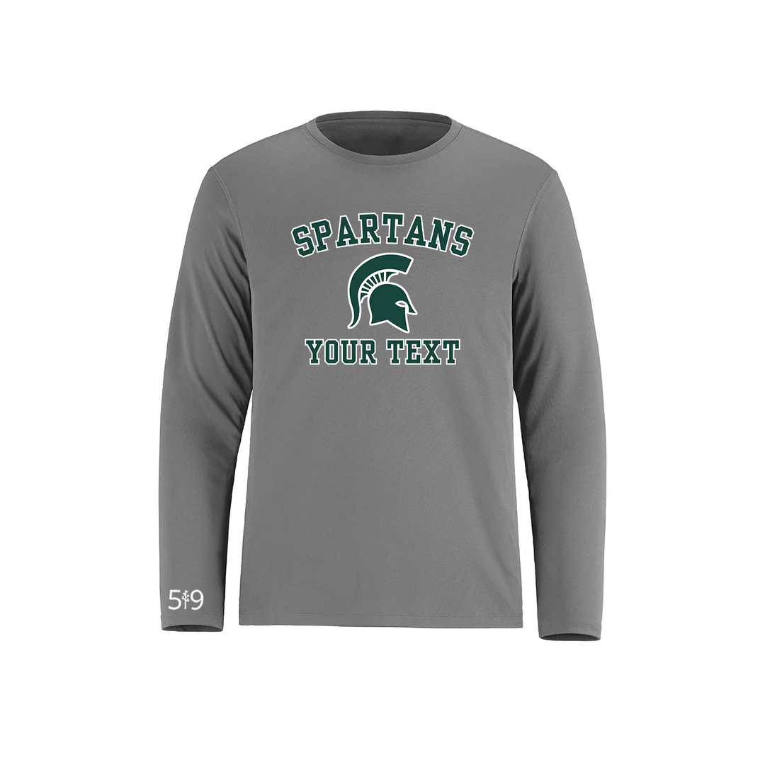 SPARTANS CUSTOMIZABLE ATHLETIC LONG SLEEVE (UNISEX)
