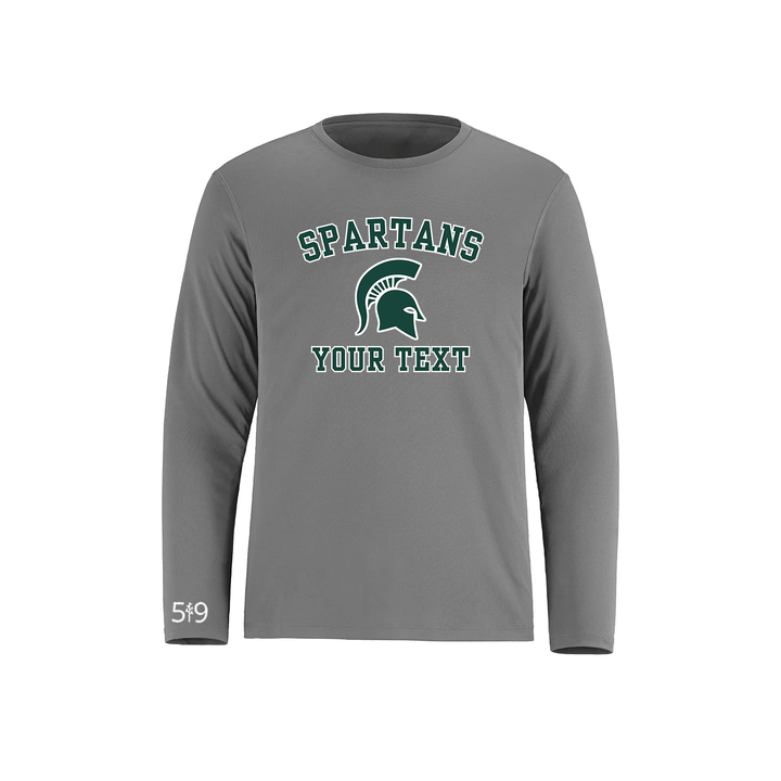 SPARTANS CUSTOMIZABLE ATHLETIC LONG SLEEVE (UNISEX)