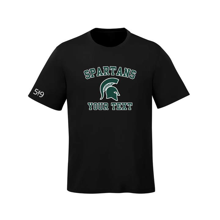SPARTANS CUSTOMIZABLE ATHLETIC TEE (MENS)