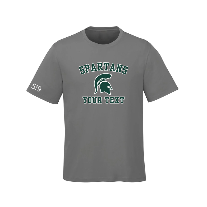 SPARTANS CUSTOMIZABLE ATHLETIC TEE (MENS)