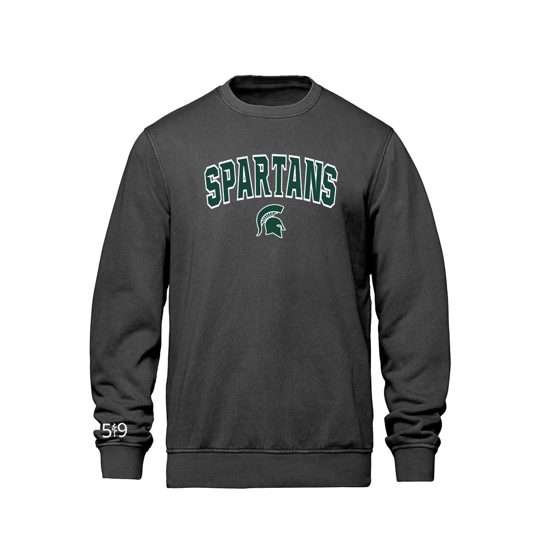 SPARTANS VARSITY RETRO CREW (UNISEX)