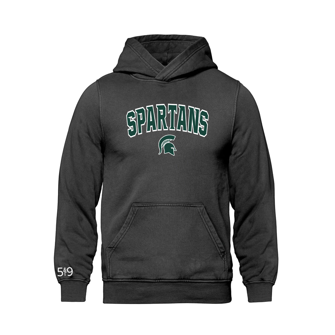 SPARTANS VARSITY RETRO HOODIE (UNISEX)
