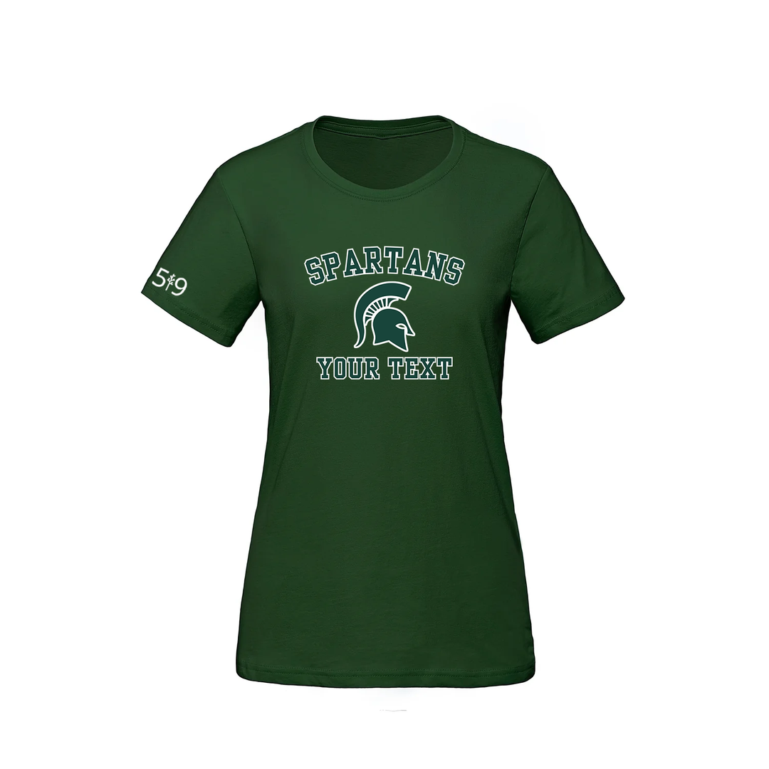 SPARTANS CUSTOMIZABLE TEE (WOMENS)