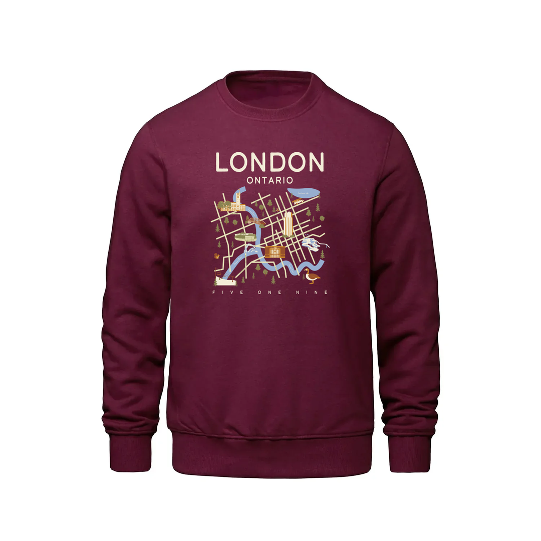 LONDON LANDMARKS CREW (UNISEX)