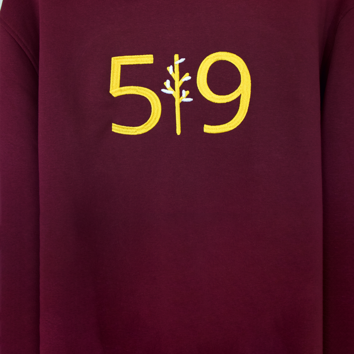 8TH ANNIVERSARY EMBROIDERED HOODIE (UNISEX)