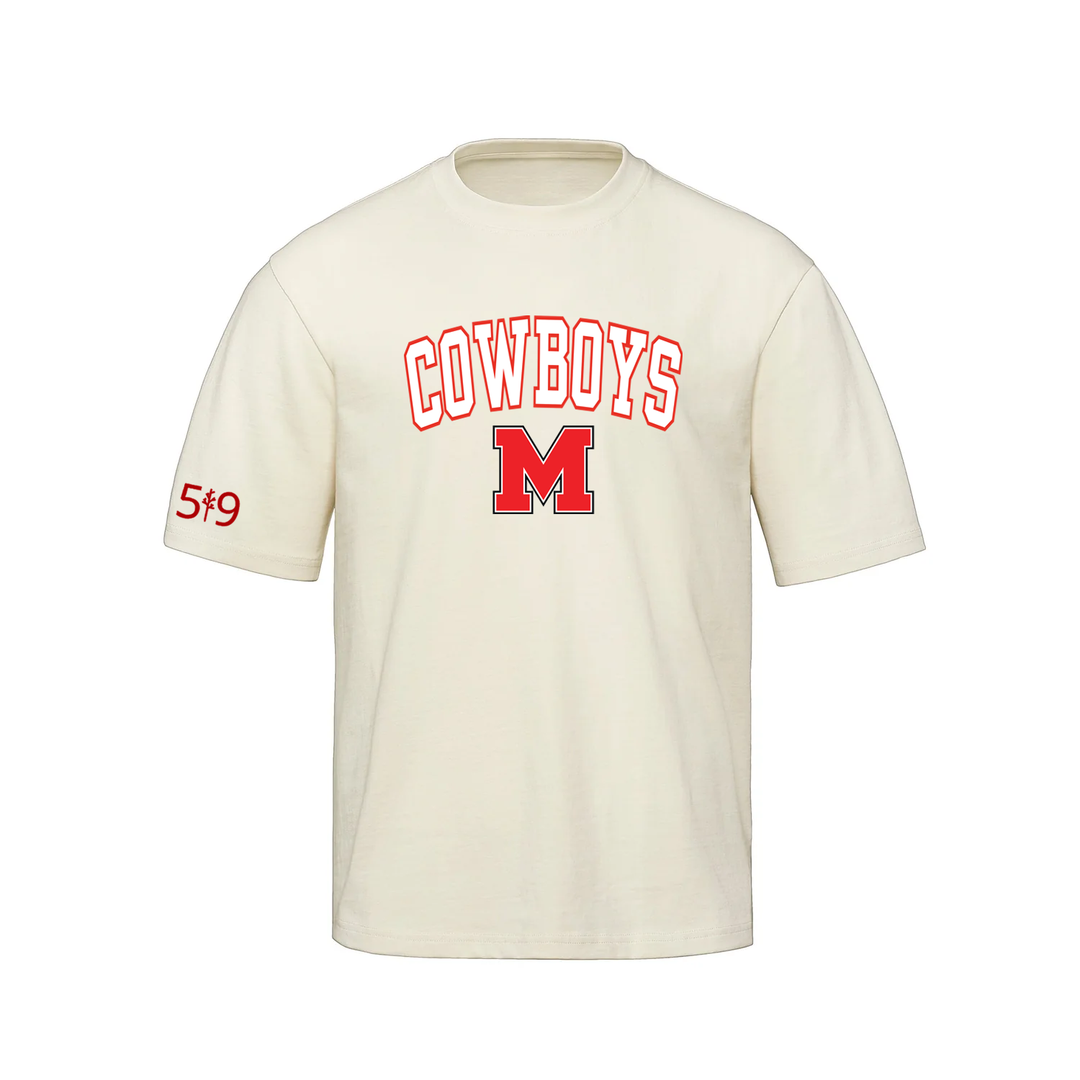 COWBOYS VARSITY OVERSIZED TEE (UNISEX)