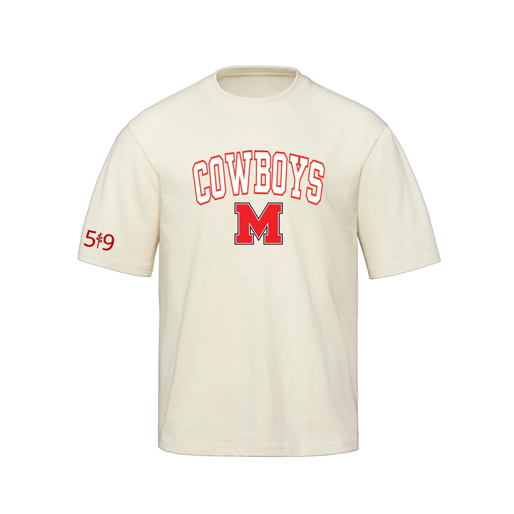 COWBOYS VARSITY OVERSIZED TEE (UNISEX)