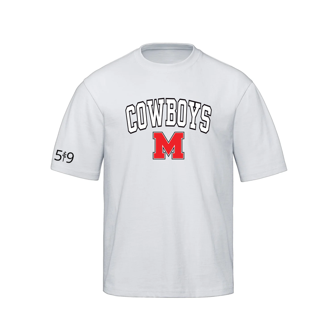 COWBOYS VARSITY OVERSIZED TEE (UNISEX)