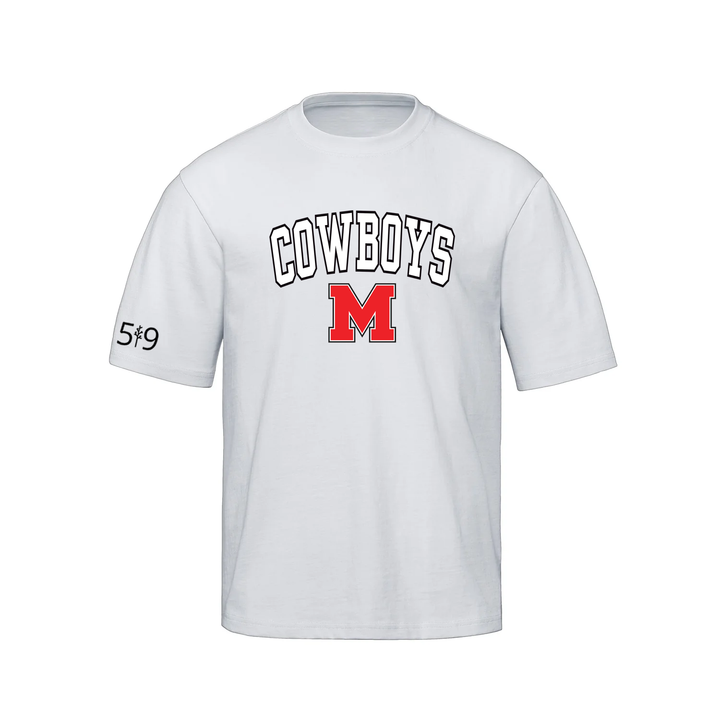COWBOYS VARSITY OVERSIZED TEE (UNISEX)