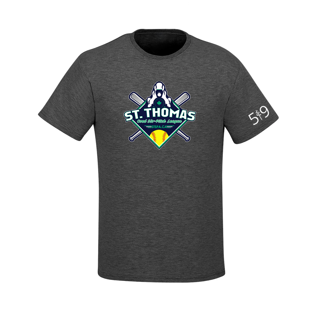 COED ST. THOMAS SLO PITCH CLASSIC TEE (MENS)