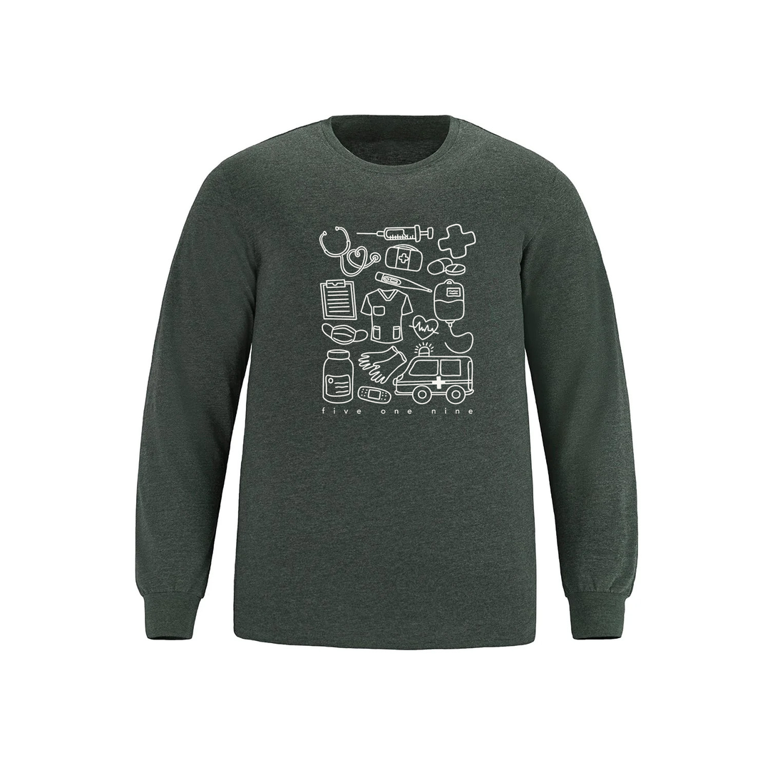 HEALTH CARE SUPPLIES LONG SLEEVE (MENS)