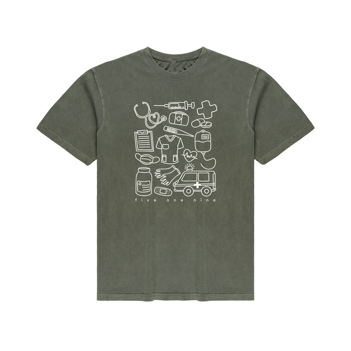 HEALTH CARE SUPPLIES VINTAGE TEE (UNISEX)