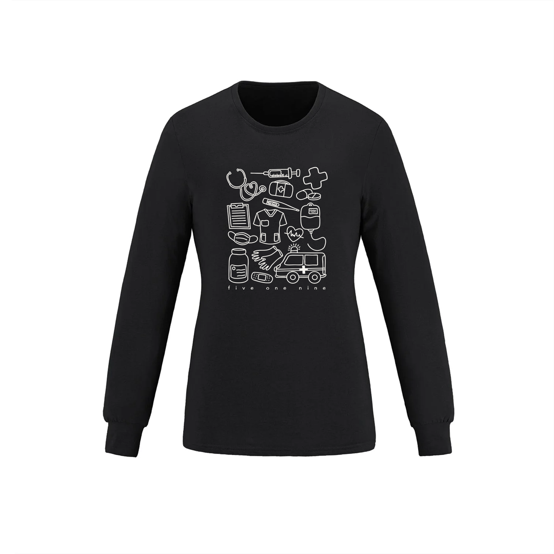 HEALTH CARE SUPPLIES LONG SLEEVE (WOMENS)
