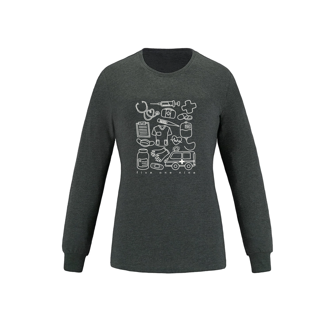 HEALTH CARE SUPPLIES LONG SLEEVE (WOMENS)