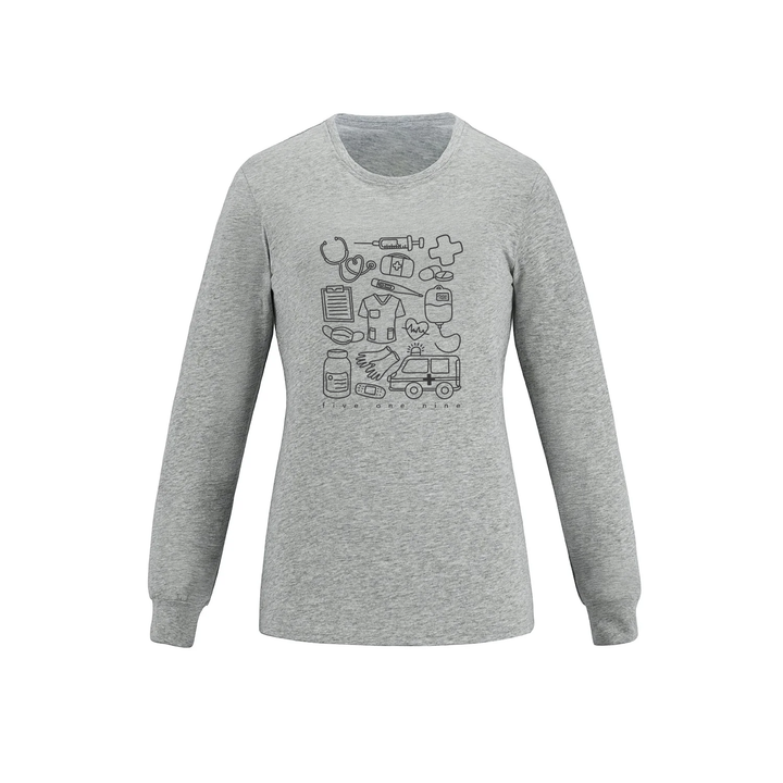 HEALTH CARE SUPPLIES LONG SLEEVE (WOMENS)